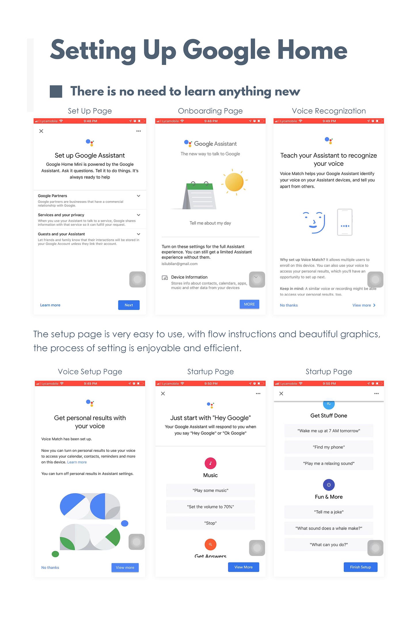 Redesign the Google Home Application 