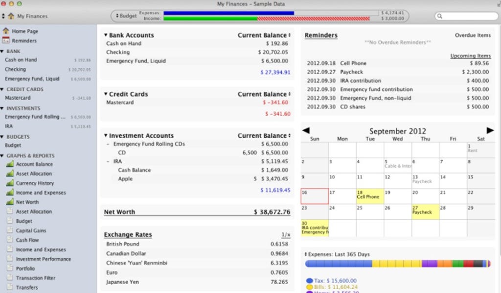 windows 10 free budgeting software