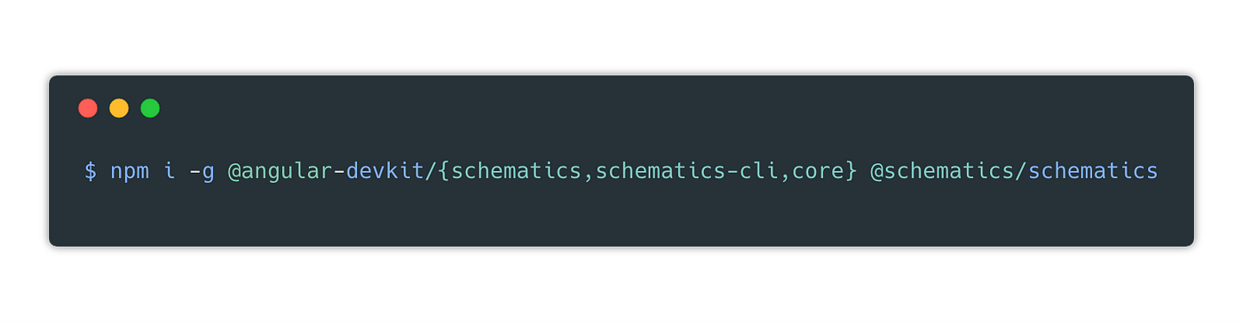 🏖️ How To Create Your First Custom Angular Schematics With Ease🛠️ | by  Tomas Trajan | Medium