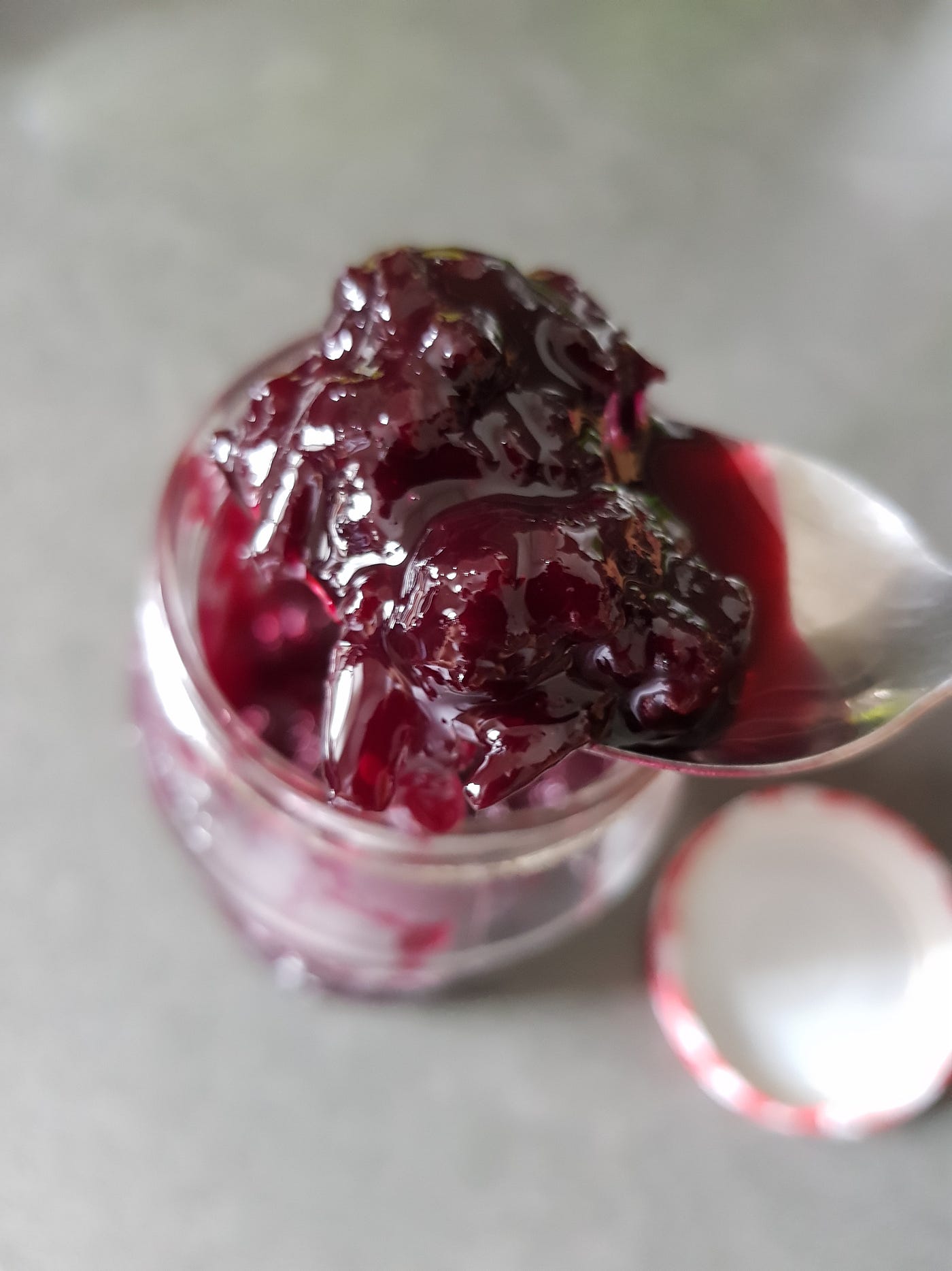 Honey Sweetened Plum Jam. A very special homemade plum jam, made… by