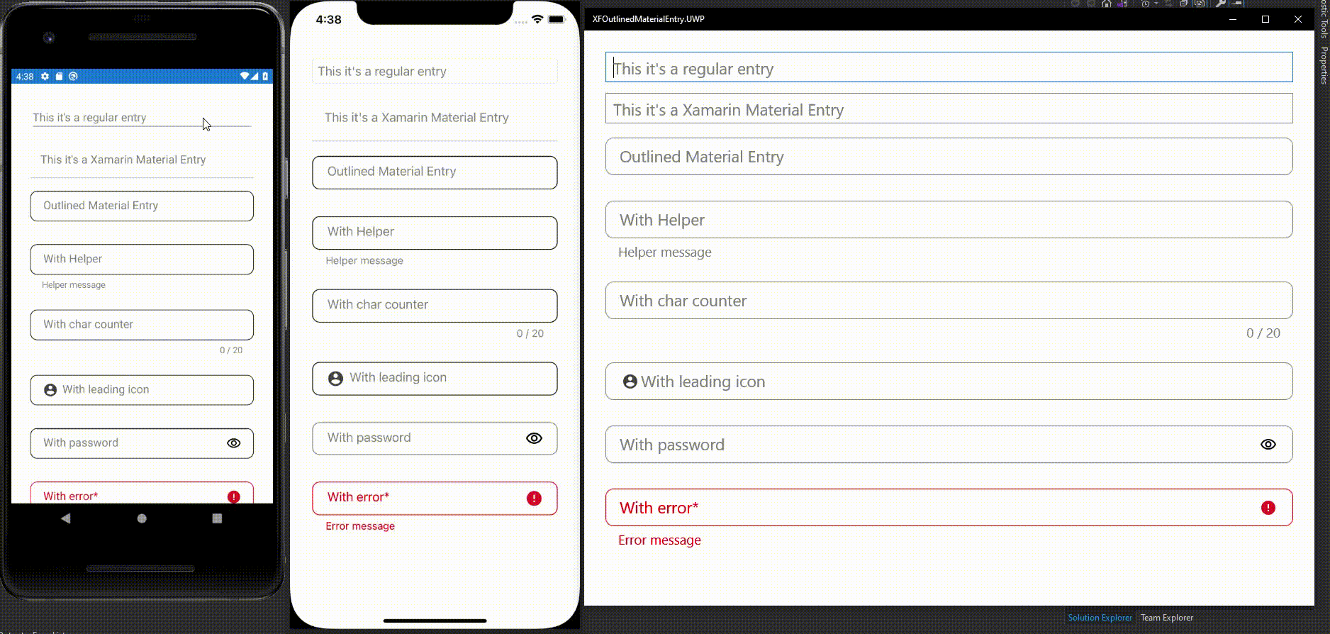 Create a Material Outlined Text Field with Xamarin.Forms | by Fabricio  Bertani | Geek Culture | Medium