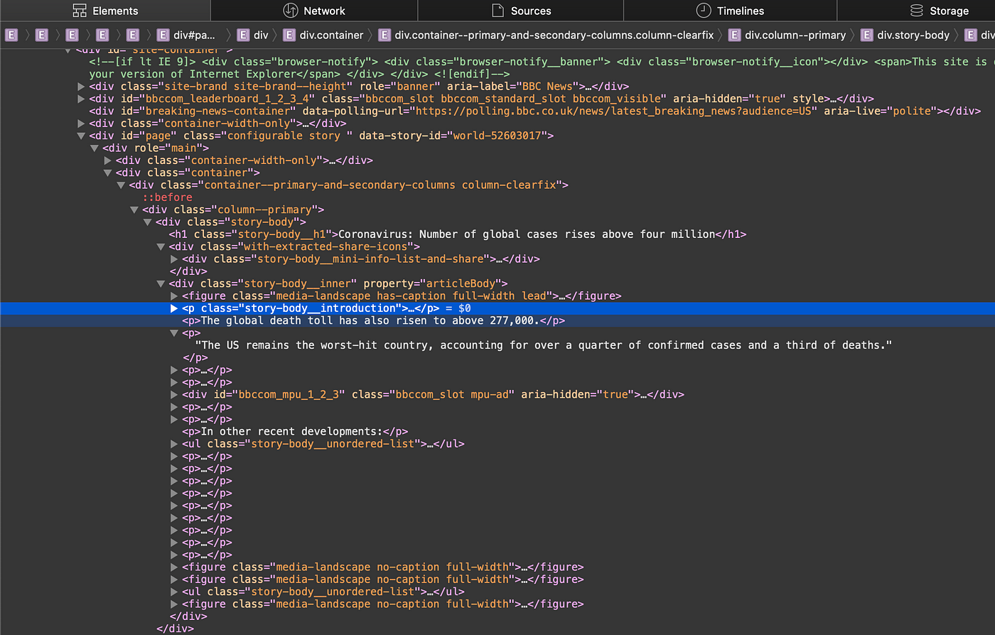 Data Scraping: A Quick, Basic Tutorial in Python | by Christos Chen ...
