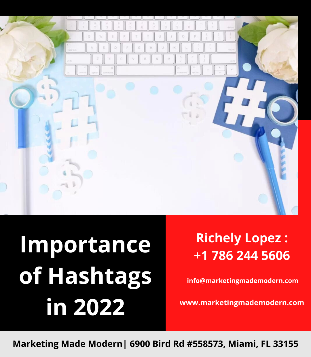 Do you want to know which hashtags are useful for your social media post? Do you want to make your brand stronger? Contact us with one of our social media experts and grow your online presence with our social media marketing services.