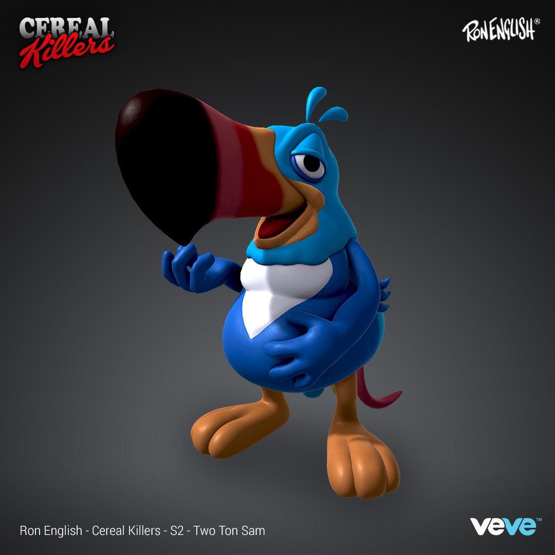 Ron English — Cereal Killers S2. Cereal Killers return on September 18
