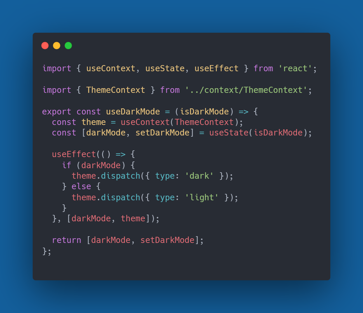 Learning UseContext, UseReducer, and Custom hooks in ReactJS by