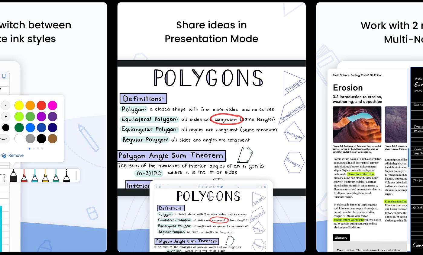 The Best Notetaking Apps for iPad & Apple Pencil | Medium