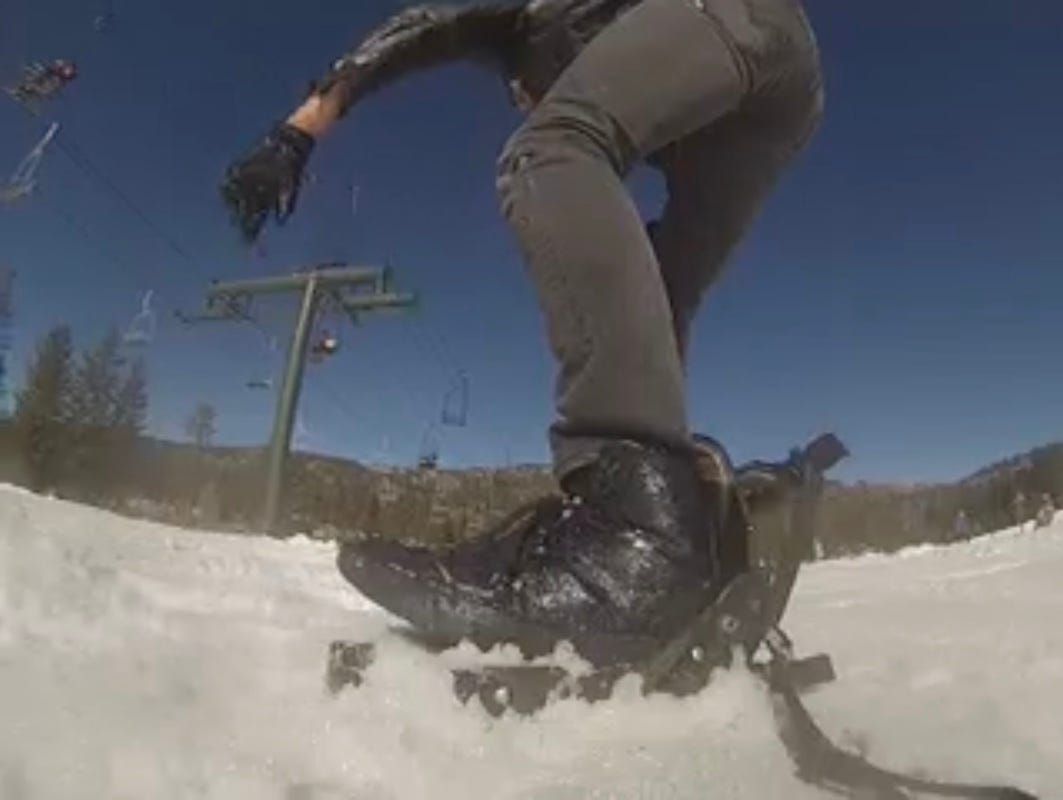 Surf, Sand & Snowboard in the Same Day in LA? by Adrian Quihuis Medium