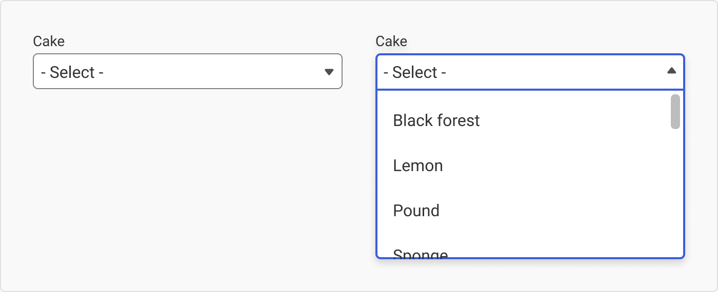 UI cheat sheet: dropdown field. Dropdowns get a lot of flak from With Regard To Drop Down Menu Html Template