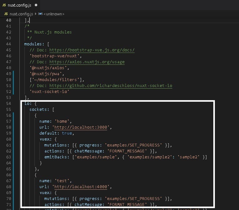 Introduction to Nuxt Socket.IO. nuxt-socket-io is a module for the Nuxt… |  by Richard Schloss | JavaScript in Plain English