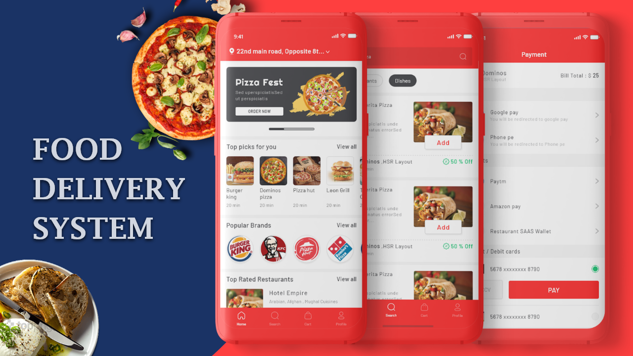Best food delivery system and app | by Ionic Firebase App | GetWidget |  Medium