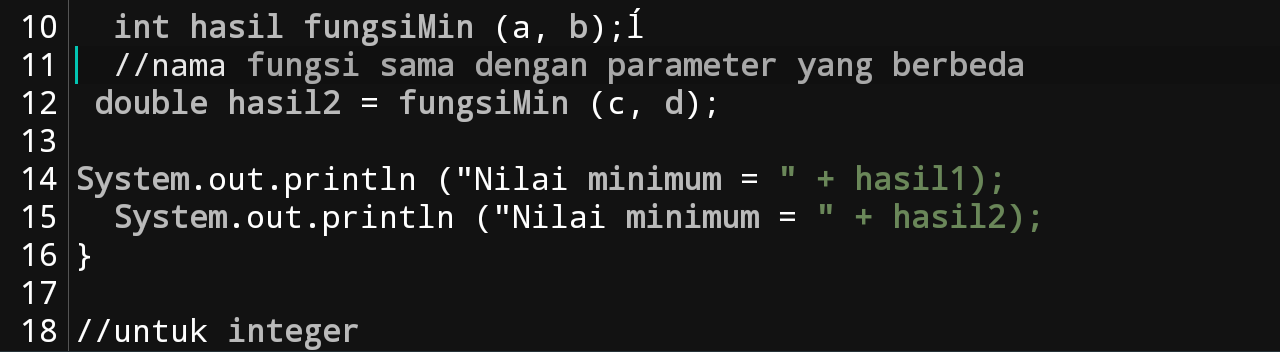 Dasar Java – Method Dalam Java. Nama siti ropi widiyawati. | by ...