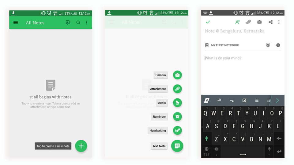 Usability testing of note-taking app, Evernote. | by Weekday HQ | UX Planet