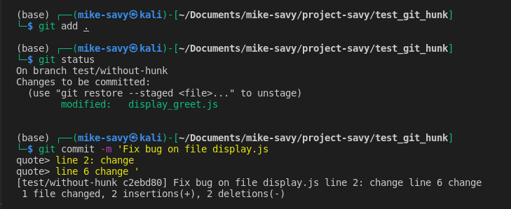 Hunk in Git. Have you ever modified files or code in… | by Kanu Mike ...