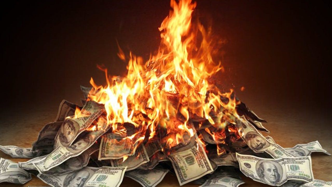 Burn Rate — Fundamentals In Five Minutes | by Aidan Kenealy | DataDrivenInvestor