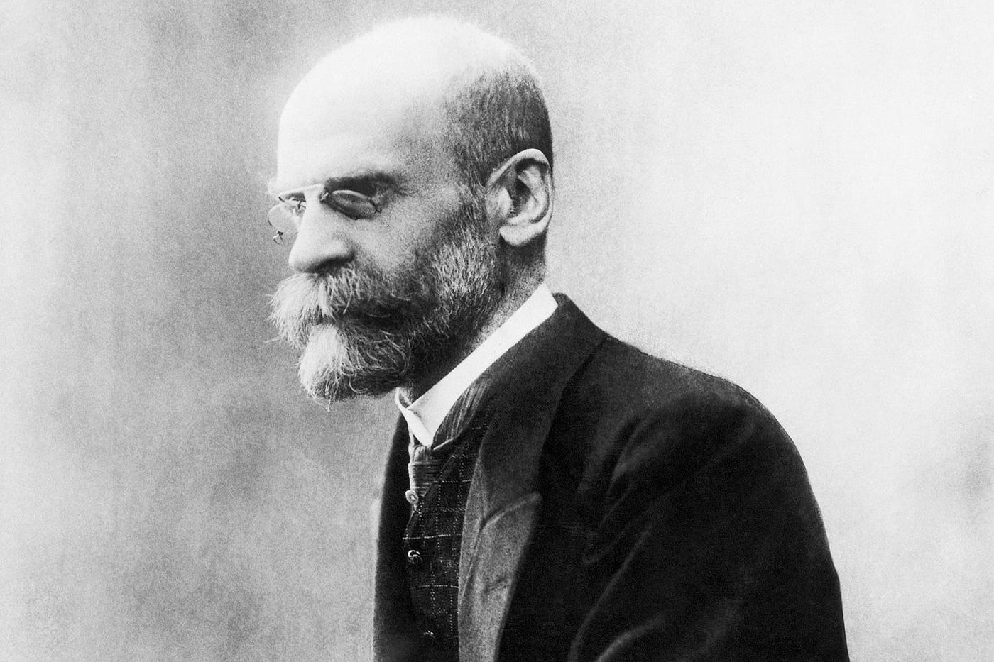 Emile Durkheim, public domain.