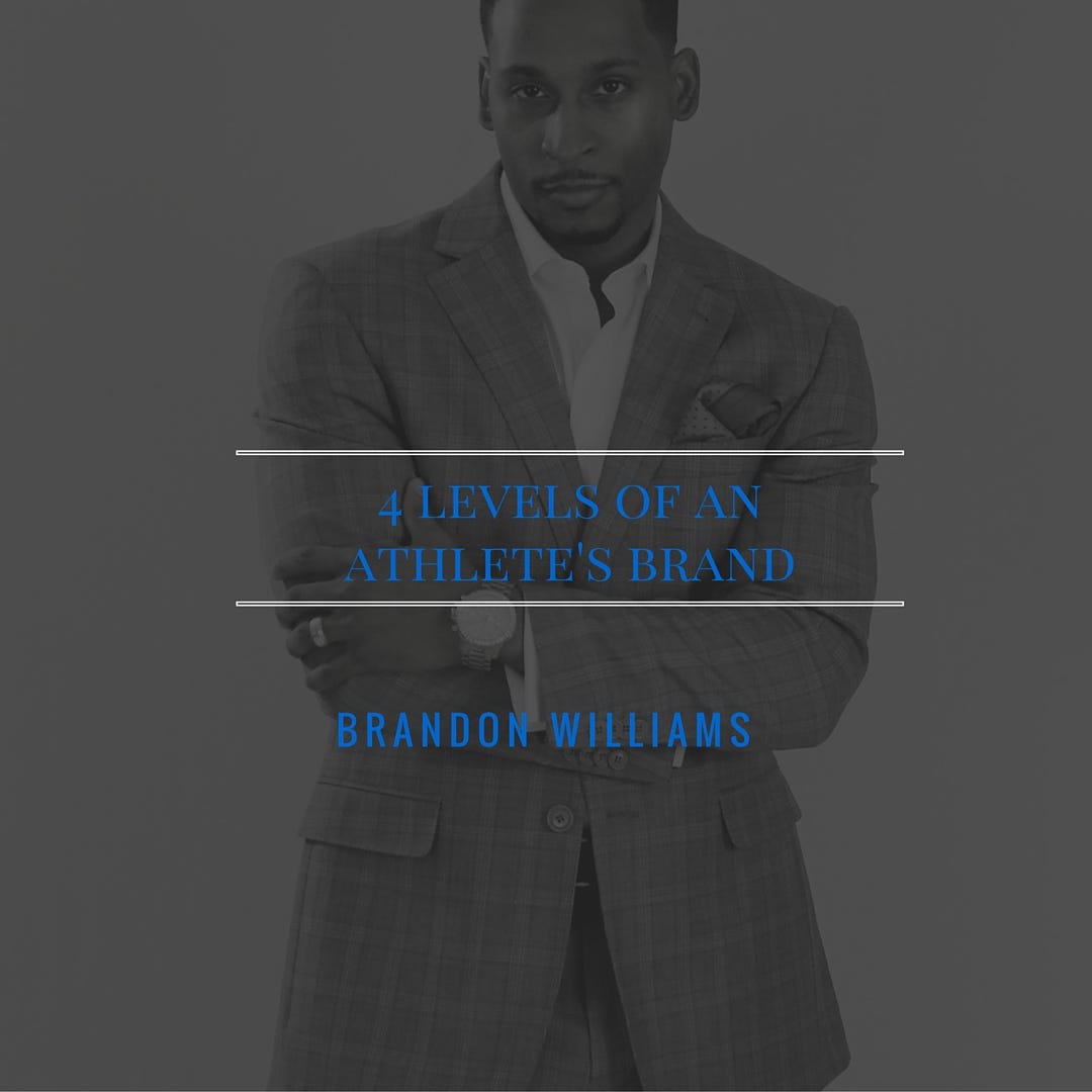 4 Levels of an Athlete’s Brand. Every athlete that plays a sport is