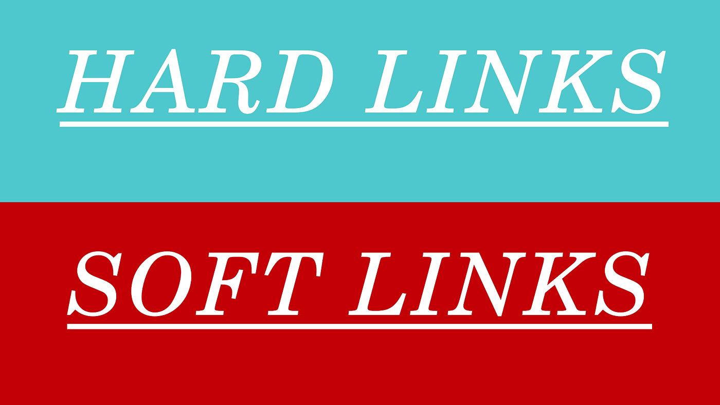 Differences between hard links and soft links in Linux by Alexandre