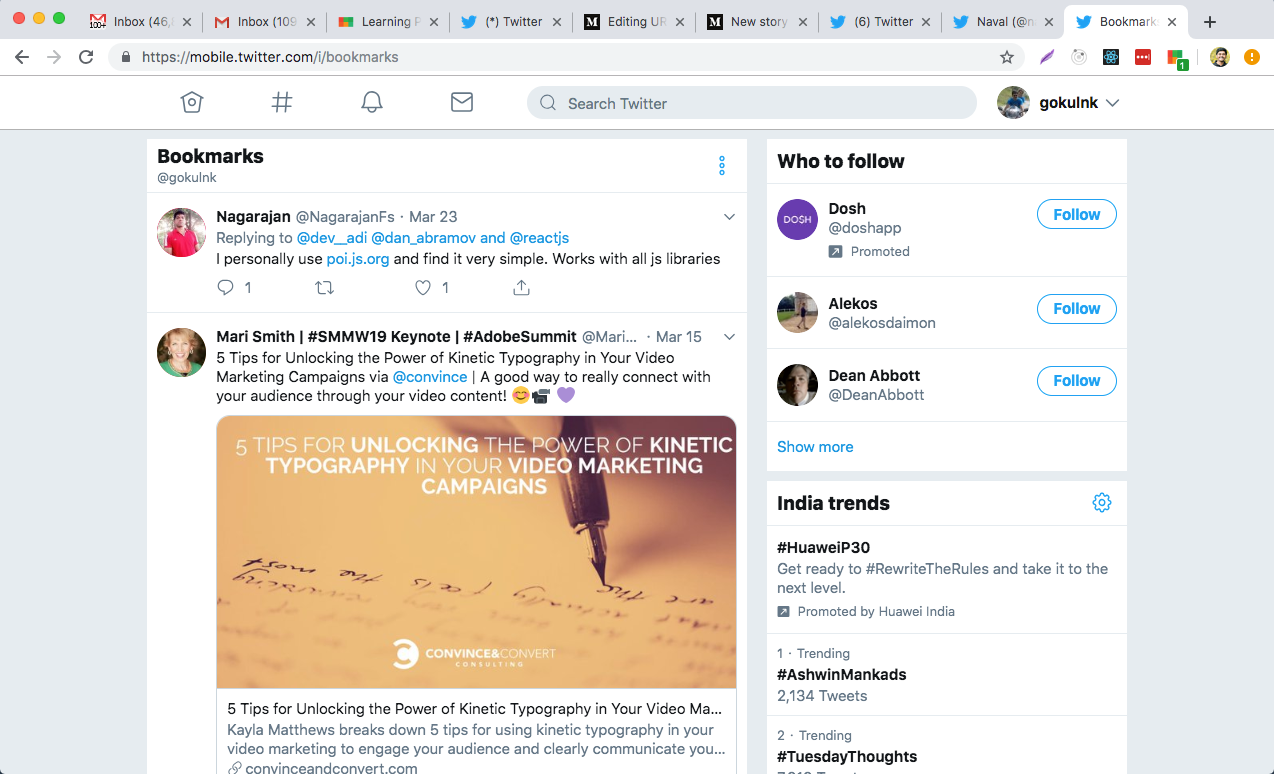 Your Tweets And Add Private Notes By Gokul N K Learning Paths Medium