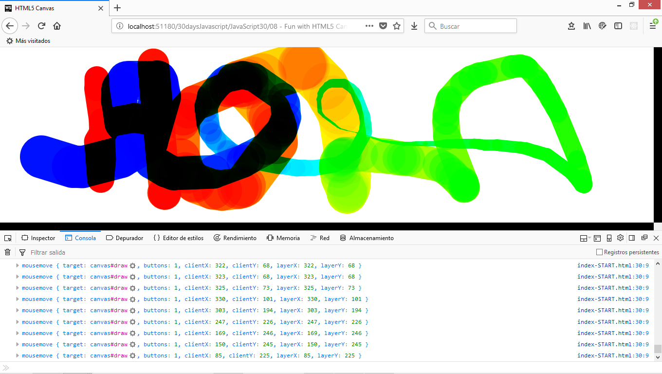 Pintando con el canvas, javascript. | by Yone Moreno Jiménez | Medium