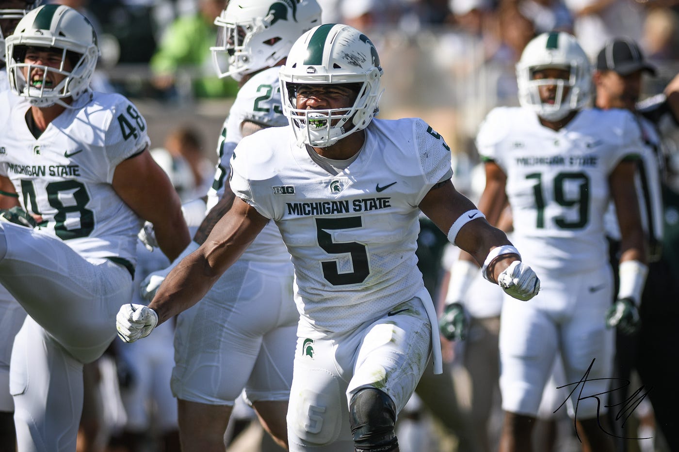 Michigan State Football vs. Western Michigan by Adam Ruff Medium