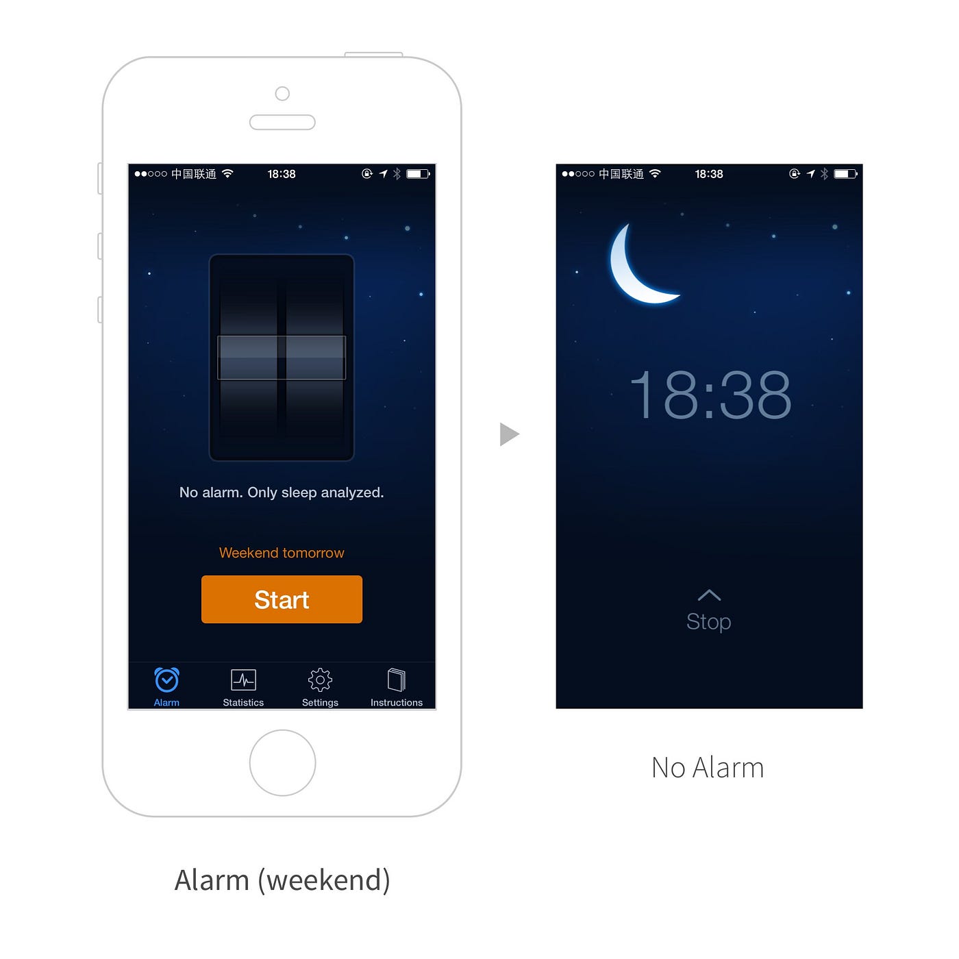 Redesigning Sleep Cycle. An alarm clock that analyzes your sleep… by