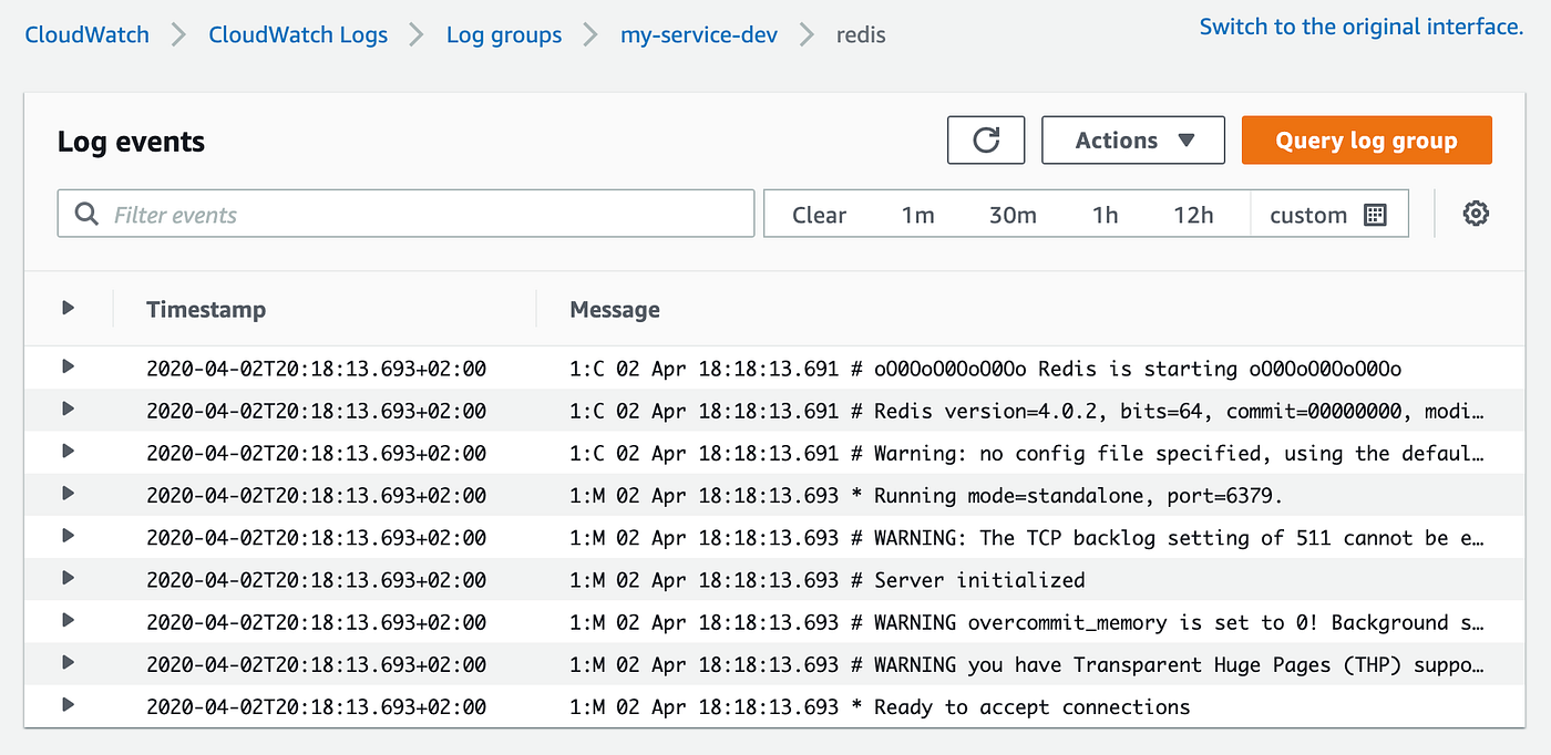 Storing Docker logs in CloudWatch | by Jakub Wietrzyk | Medium