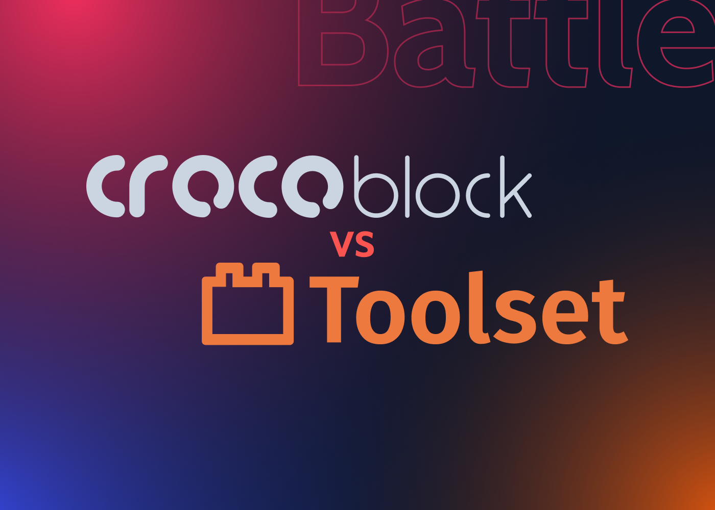 Crocoblock vs. Toolset: Dynamic Giants Battle Made Epic | by Lana Miro |  Medium