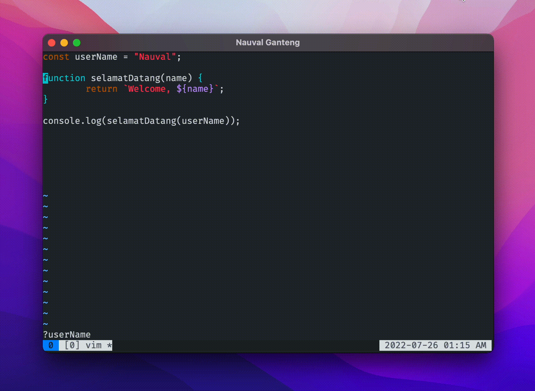 Belajar Vim Untuk Meningkatkan Produktivitas Ngoding! | by Nauval ...