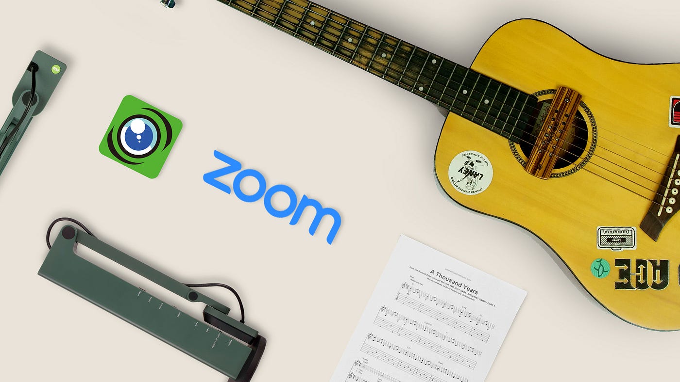 Teaching Music Online with IPEVO VZ-R Document Camera