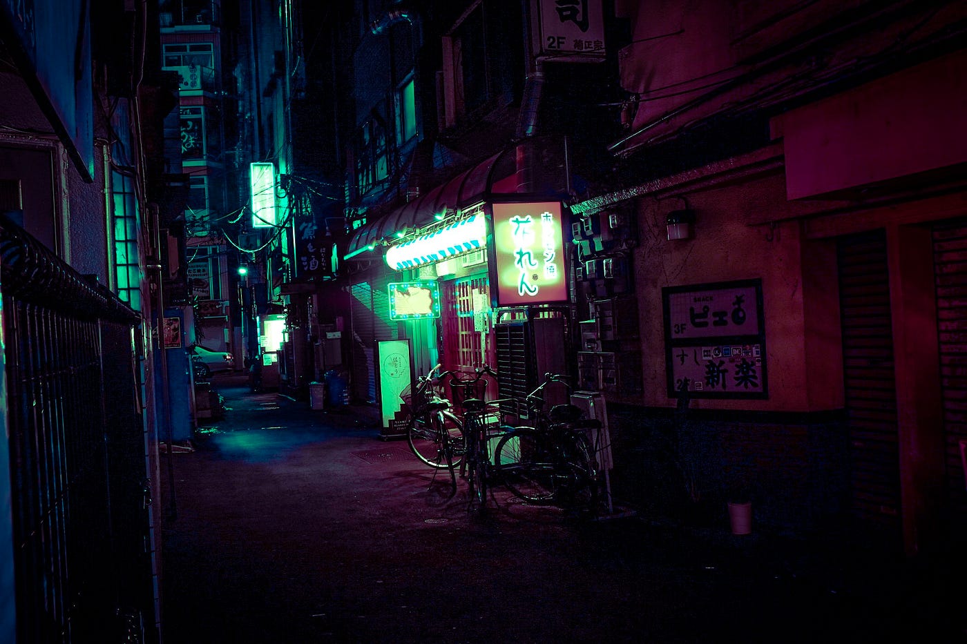 Neon dens. Tokyo’s back streets are full of tiny… | by Alex Knight ...