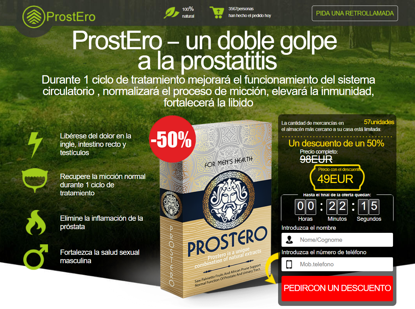 Diéták a prostatitis férfiak számára - Görcs és prosztatitis