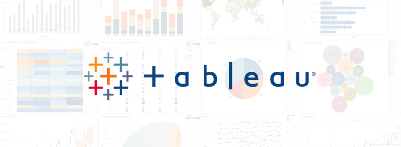 Tableau Charts Cheat Sheet for Data Science Part 1 | by Shirley Chen ...
