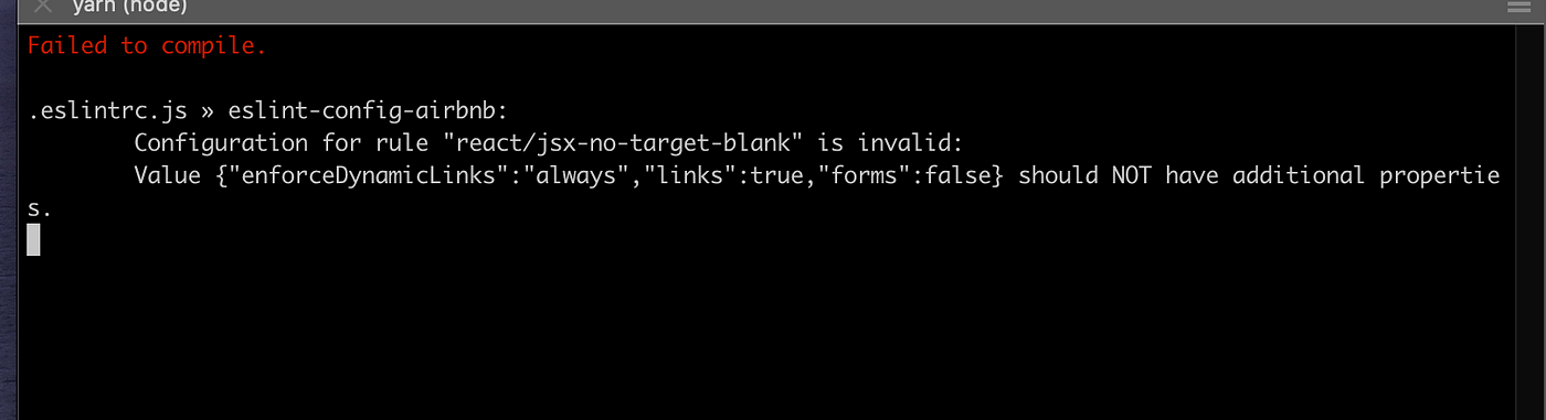 Running Eslint Airbnb With Create React App In Parallel By Seeliang Medium