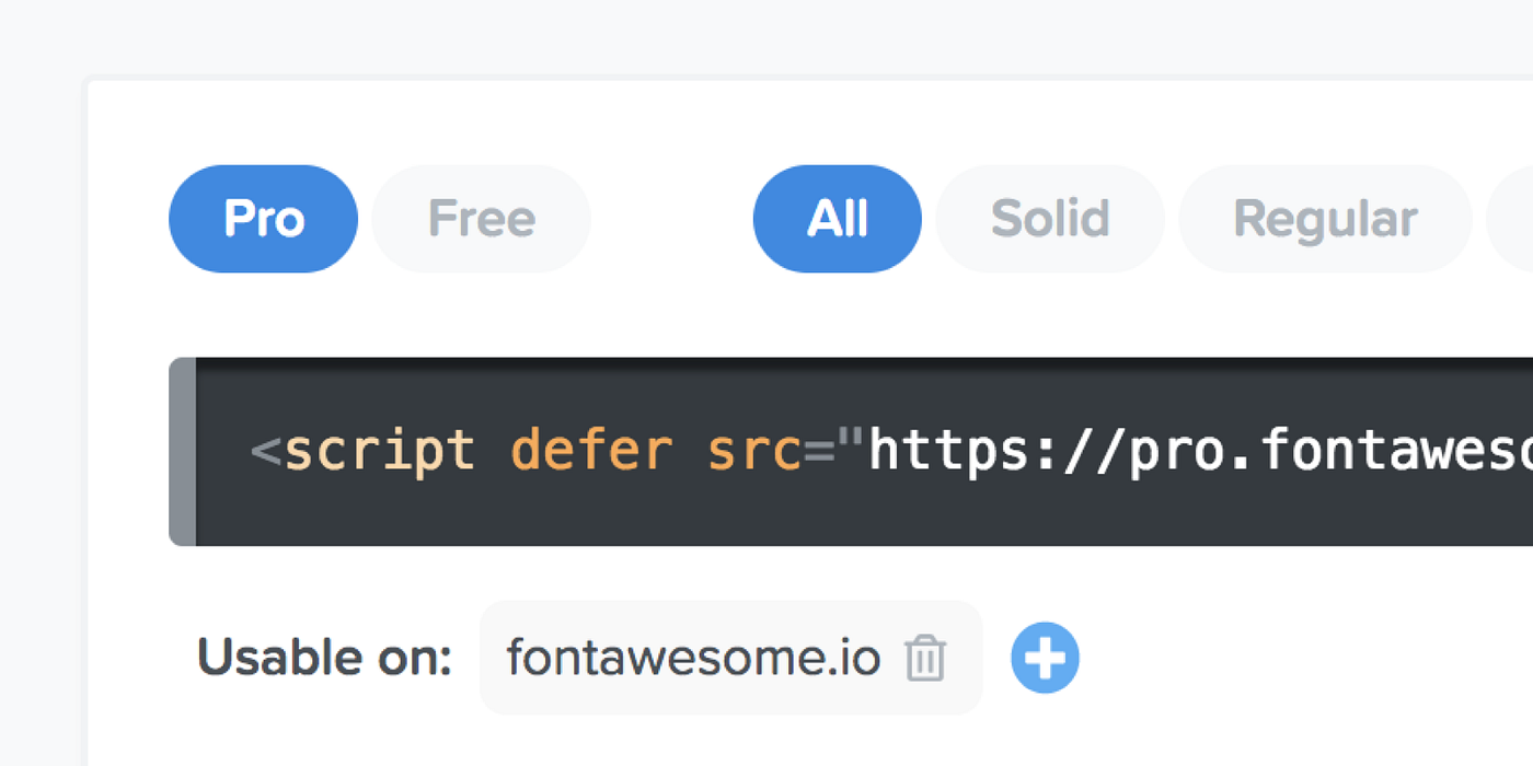 Font Awesome Pro CDN Beta and Icon Leaderboard are out! | by Brian
