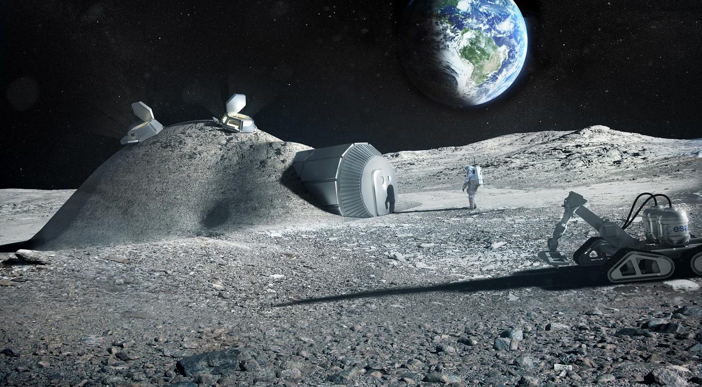 Building Moon Colonies from Urine | by James Maynard | The Cosmic Companion | Medium