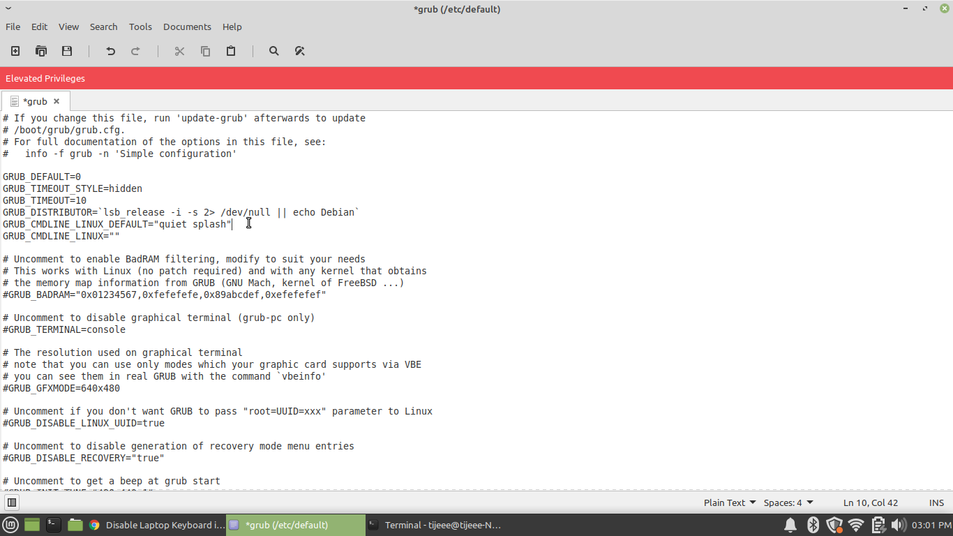 How to Disable Laptop Keyboard on Ubuntu Sabkuchyahin