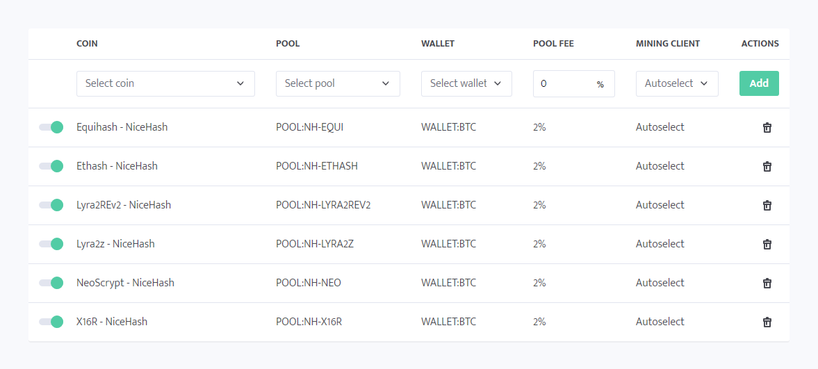 Minerstat Mining Tutorial 16 Profit Switch With Nicehash By Minerstat Minerstat Medium