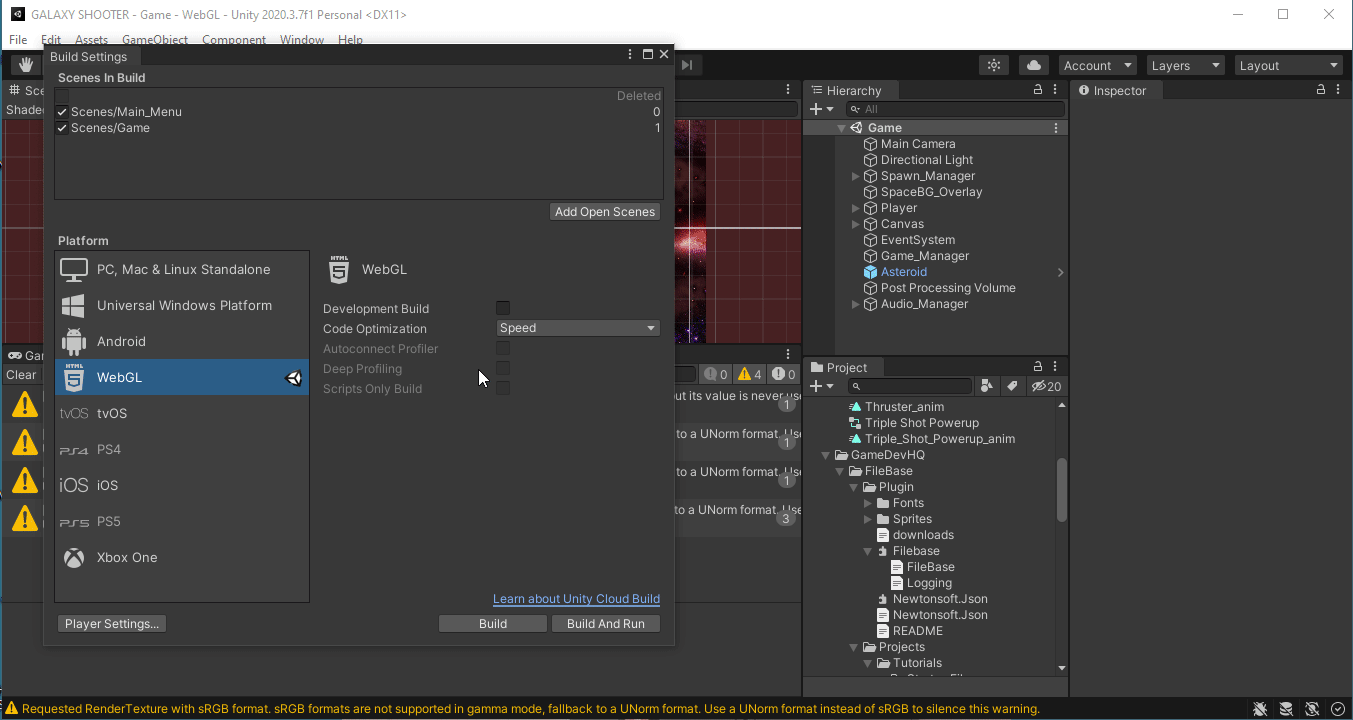My 90 day journey becoming a Unity game developer: Day-42 | by Rhett Haynes  | Medium