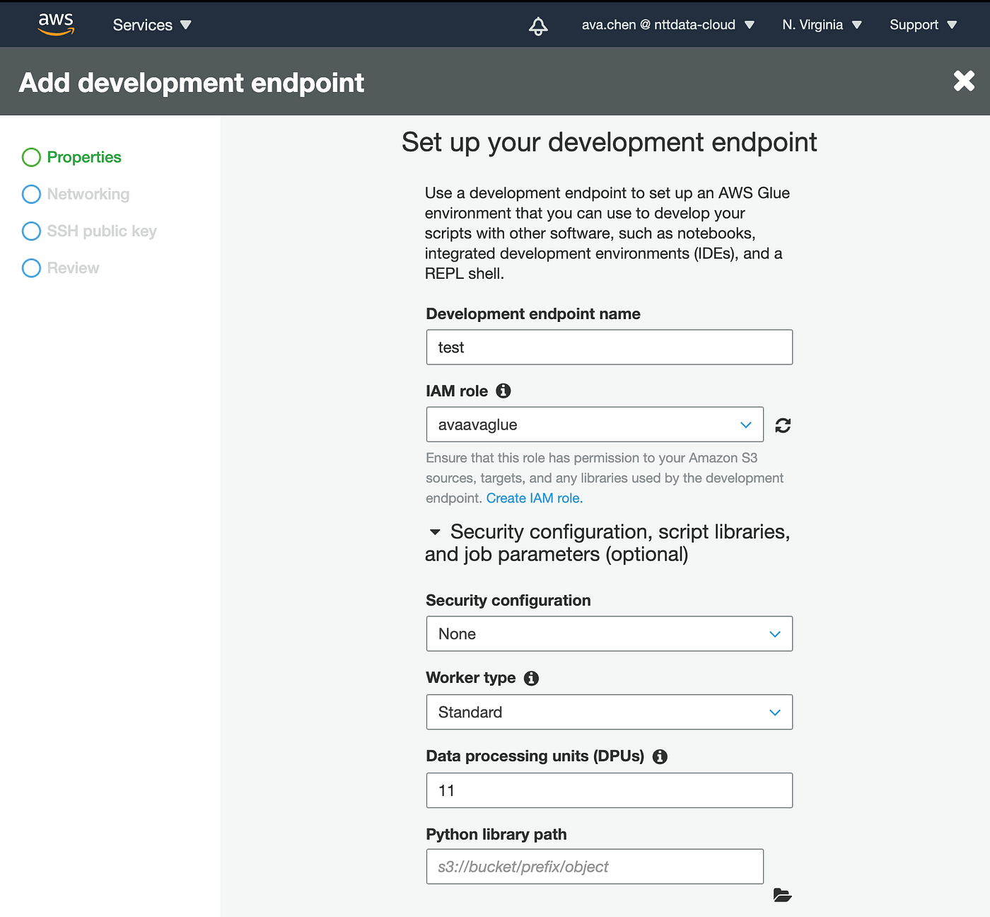 AWS Glue — Develop with Jupyter Notebook | by Ava Chen | EphodTech | Medium