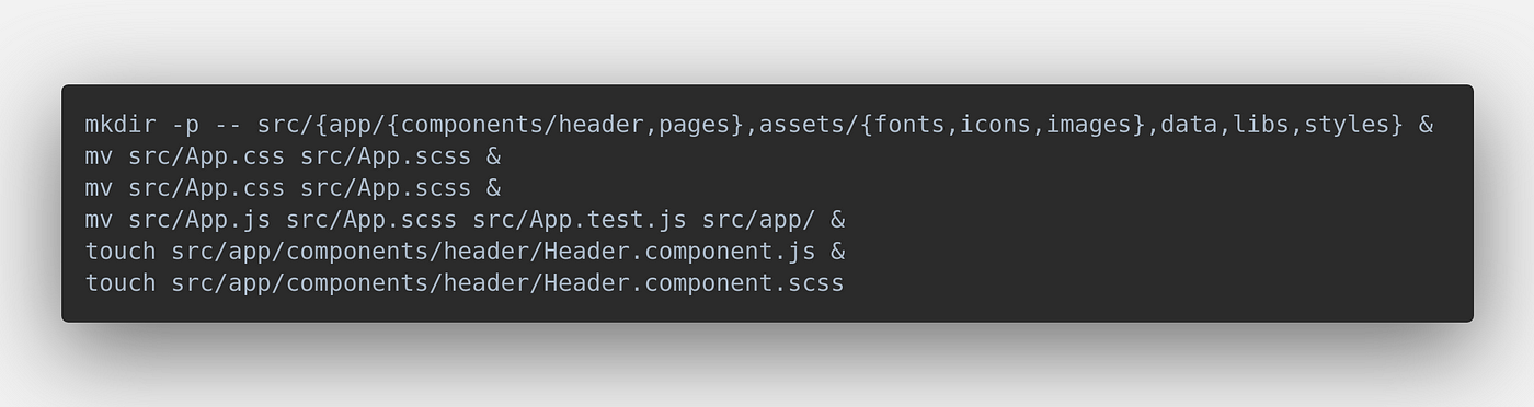 How to get started with React SASS and quick app structure setup | by ...