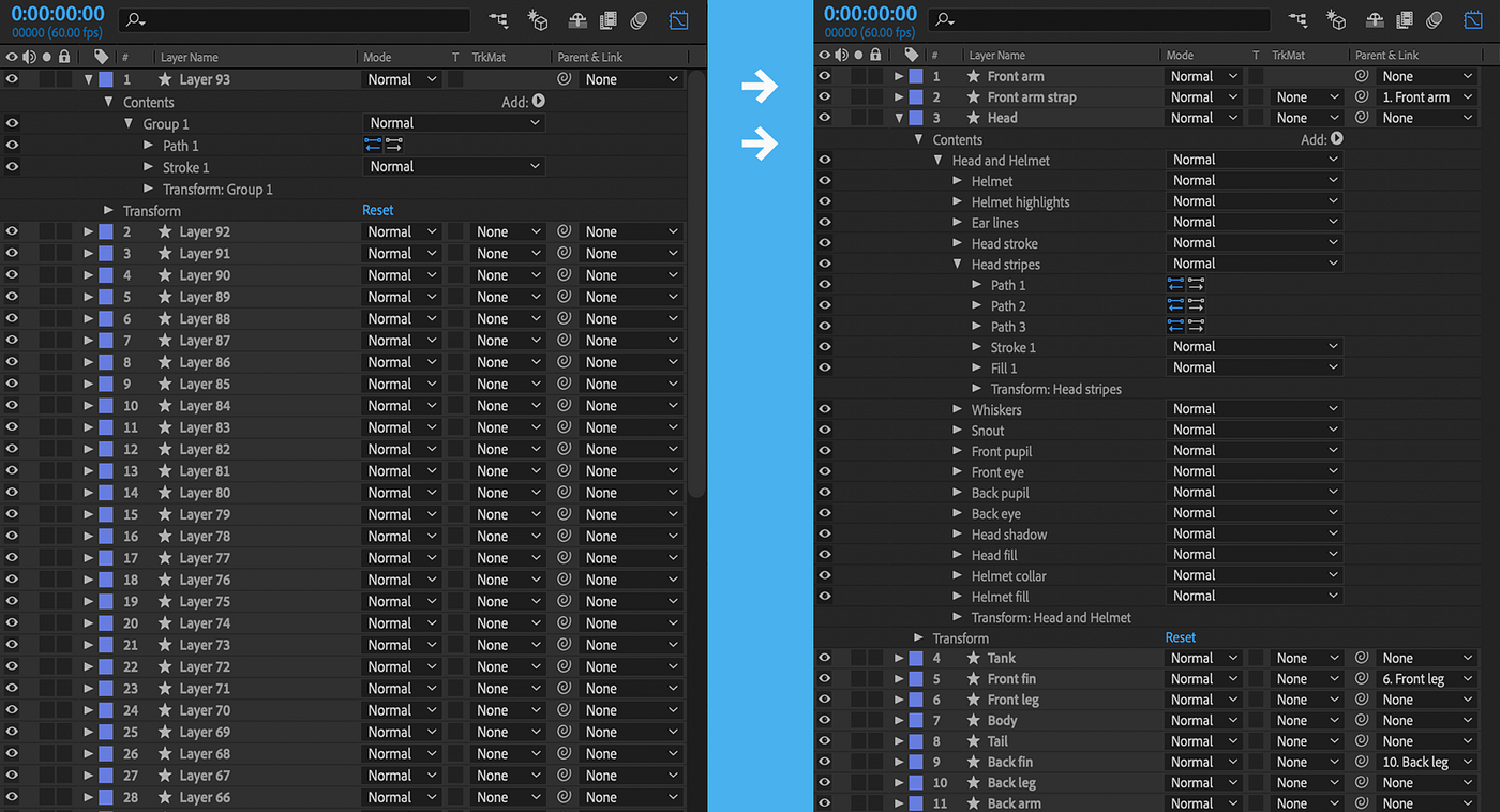 Some Easy Workflow Tips to Keep Bodymovin JSON Sizes Down and