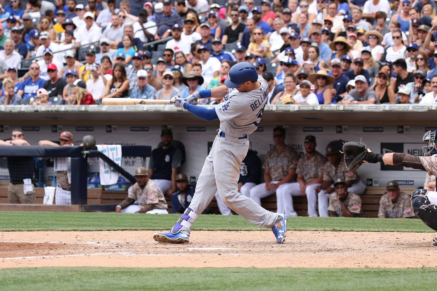 Bellinger sets franchise rookie homer record, and adversity is here | by  Cary Osborne | Dodger Insider