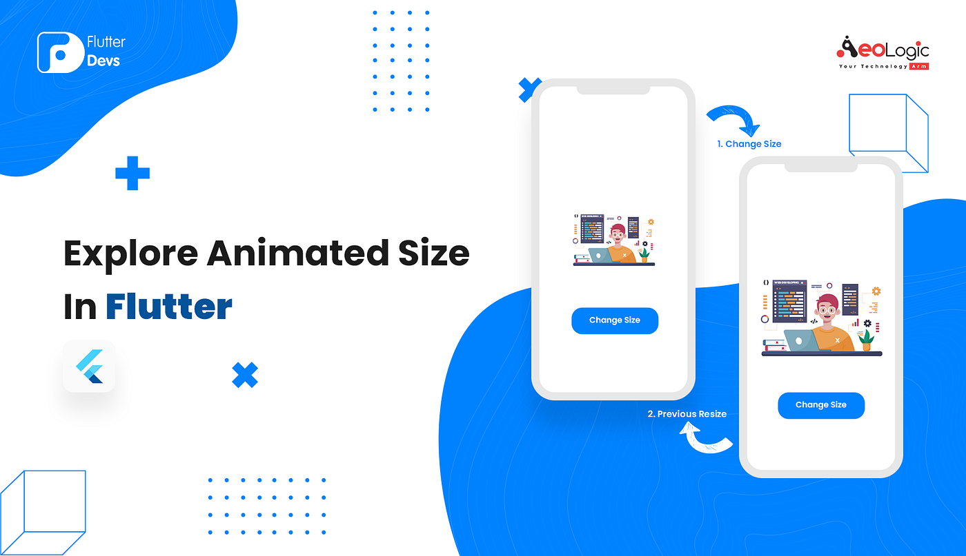 Explore AnimatedSize In Flutter. Learn How To Use The AnimatedSize… | by  Shaiq khan | FlutterDevs