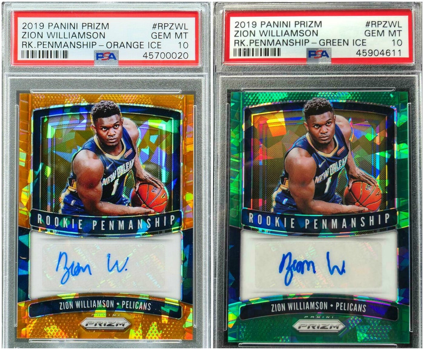 ZION WILLIAMSON'S TOP 10 ROOKIE CARDS | by AIR JORDAN PRIVATE COLLECTION |  The Air Jordan Collection | Medium