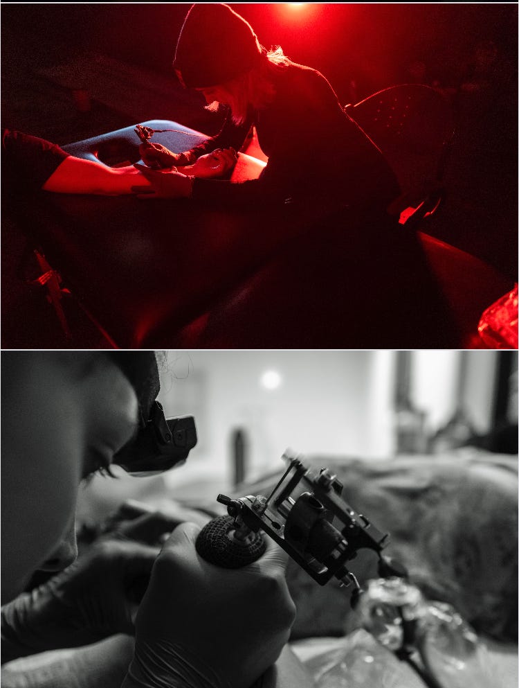 Giorgio Fragiacomo’s Tattoo Images, London