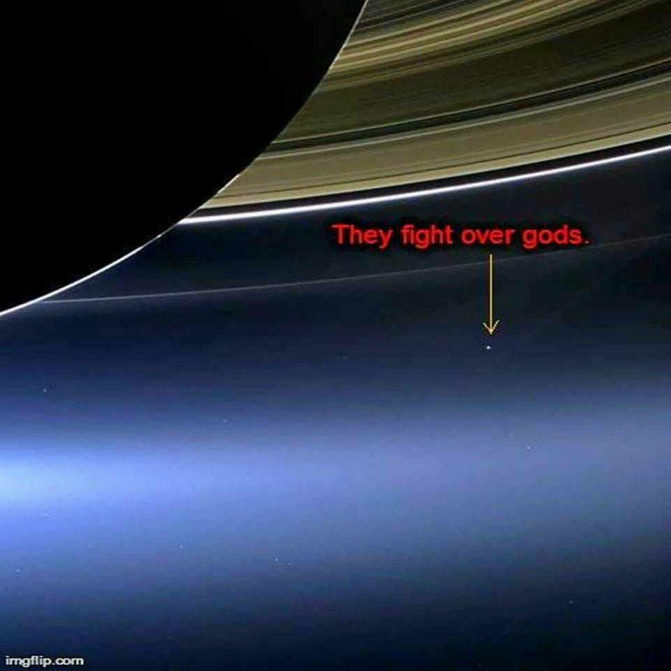 “The Pale Blue Dot” by Carl Sagan. Keith Medium