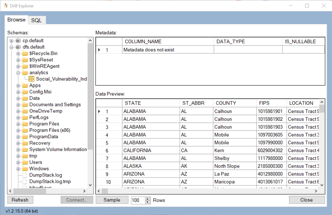 Manage Dataset Using Apache Drill Install Apache Drill by Sung Kim