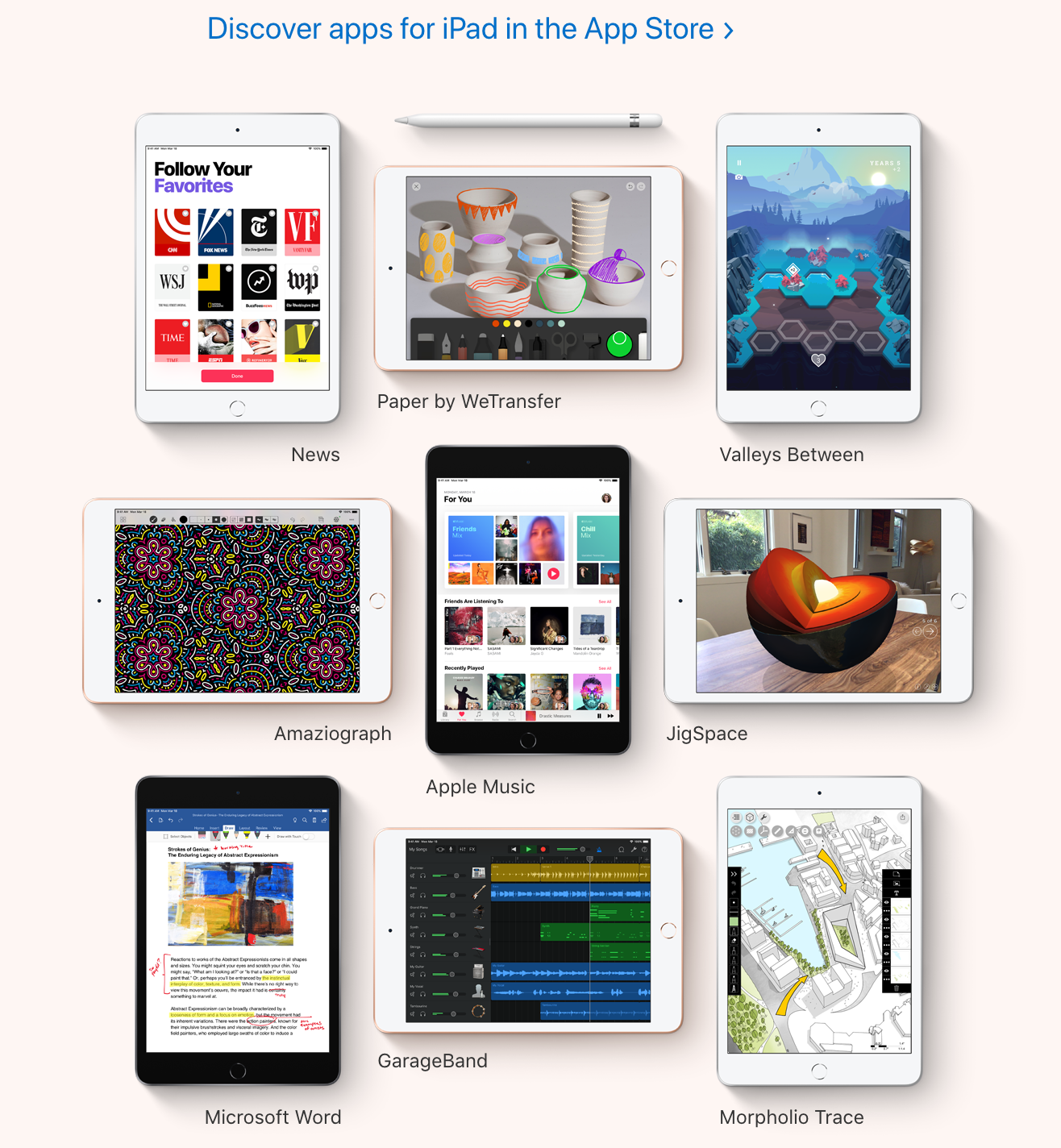 Morpholio Trace Featured On Apple Ipad Mini Website By Morpholio Trace Medium