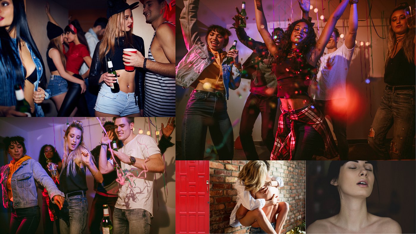 Dorm Party Ends in Gloryhole Swallow by Timothy A Rowland Naughty Side Up Medium