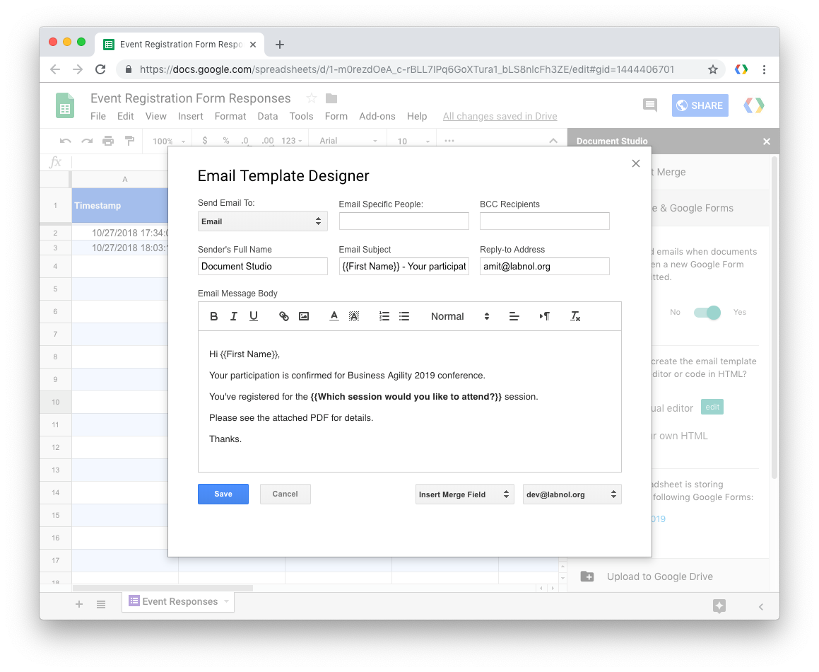 Make Pdfs With Google Forms Create Pdf Files From Google Form By Amit Agarwal Medium